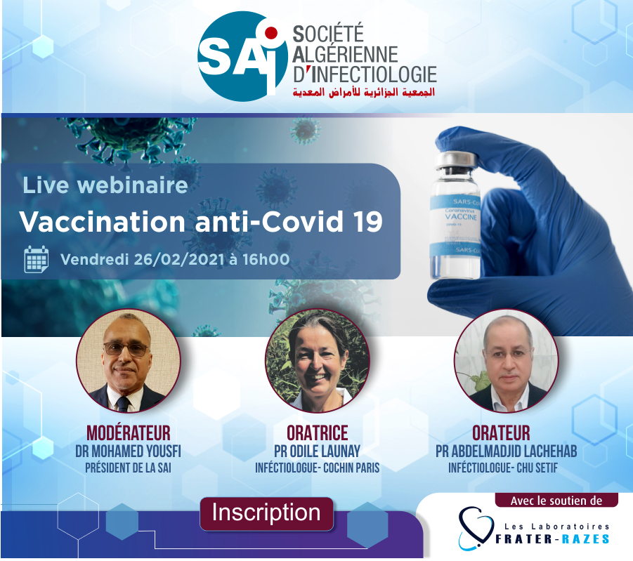 Webinaire : Vaccination anti-covid 19